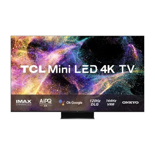 (Paypal) Smart Tv Tcl 65&Amp;Quot; Qled Mini Led 4k Google Tv Dolby Vision Iq 65c845